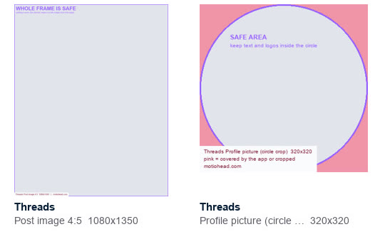 Everything in the Threads pack