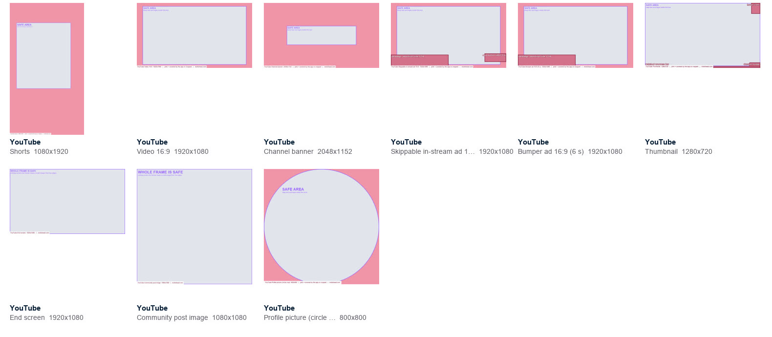 Everything in the YouTube pack